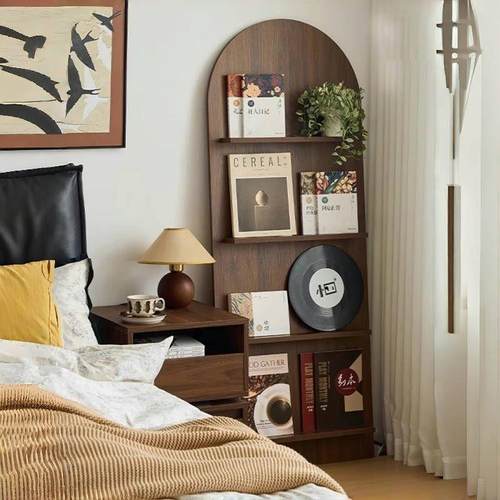 in默认项中s复古书报架靠墙报刊置物架宣客传示展架古杂志架落地