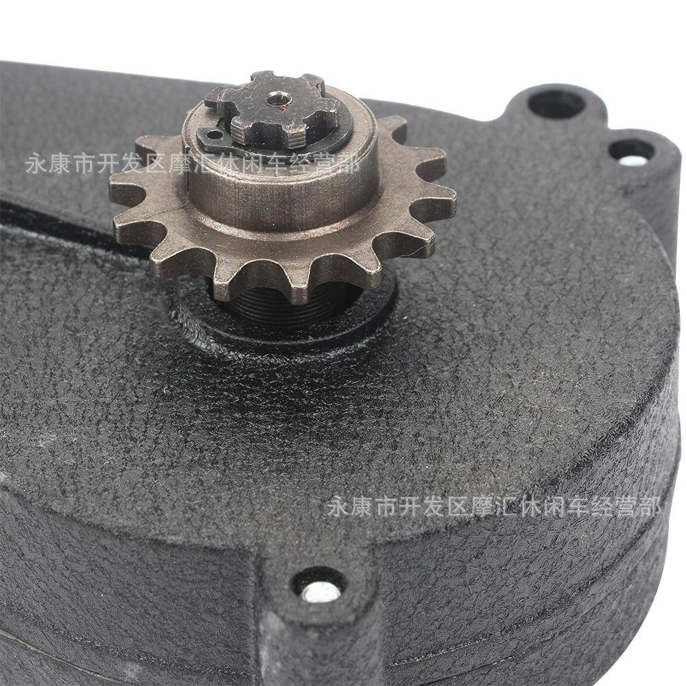 迷你摩托车47/489C野C越四轮两冲11-2T链轮齿轮箱0变速箱TF黑色