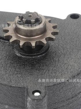 迷你摩托车47/489C野C越四轮两冲11-2T链轮齿轮箱0变速箱TF黑色