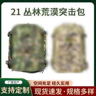 新21突击包双肩战术背包多功能背包防水大容量探险登山背包
