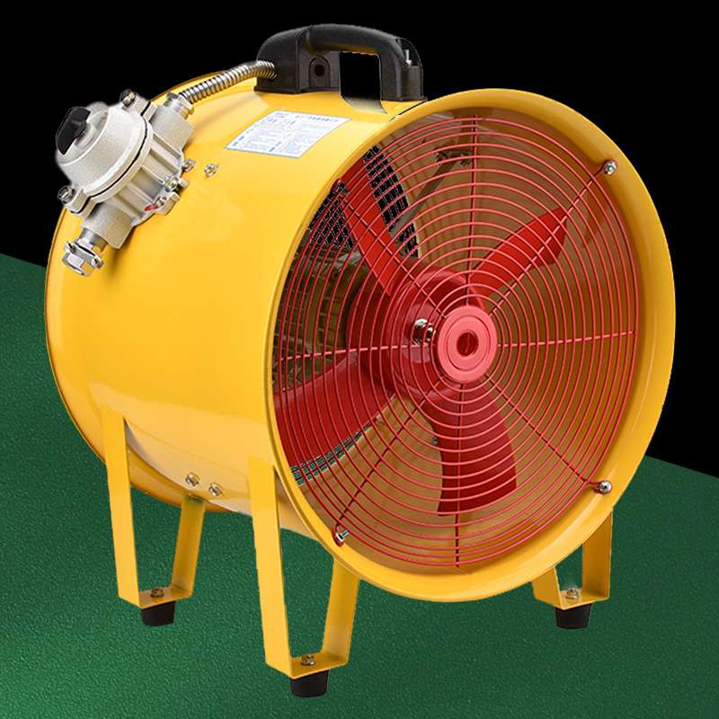 手提式防爆轴流风机排风扇380v便携式220v型换气扇工业移动鼓风机