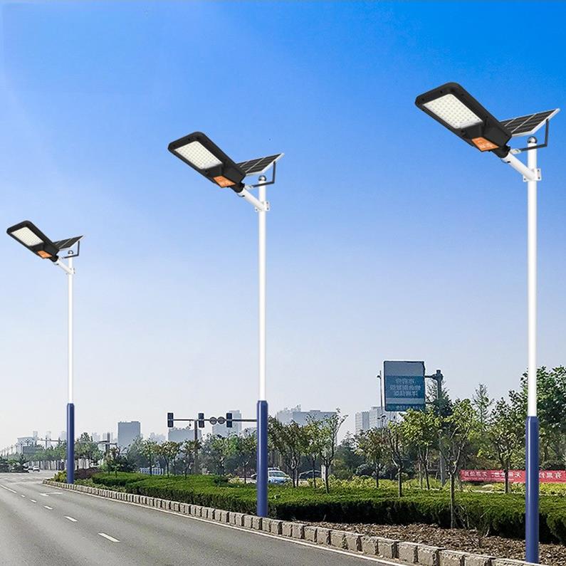 新款led太阳能路灯户外庭院灯具室外超亮道路照明投光景观灯私模