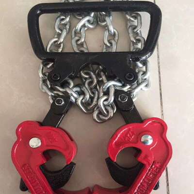 油桶吊钳双链叉车专用油桶吊钳双腿油桶吊钩 油桶专用钳