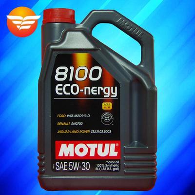 摩特 8100 ECO-NERGY 5W-30 5升 A5B5 SL级 进口酯类全合成机油