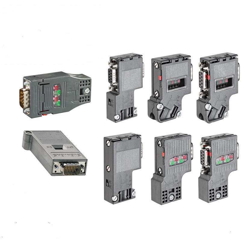 90°电缆出线RS485 总线连接器6ES7972-0BB12-0XA0通讯头DP接头