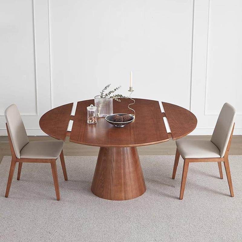 北欧全实木功能伸缩餐桌可方可圆桌家用小户型方圆两用可折叠饭桌,鲜花速递/花卉仿真/绿植园艺,割草机/草坪机,淘宝优惠券,粉丝福利购,淘宝优惠卷