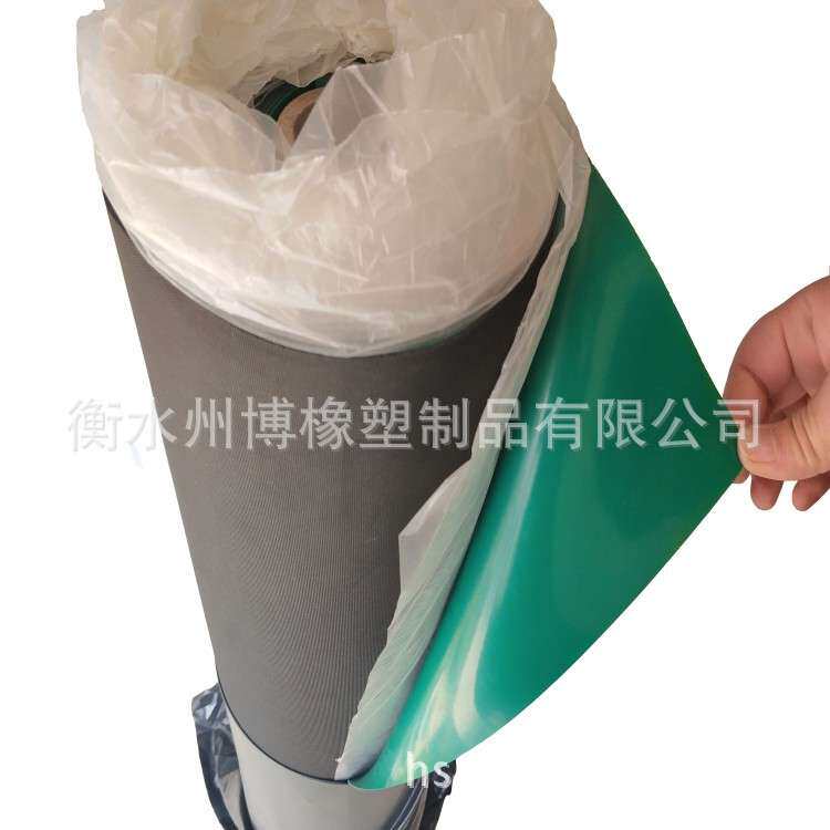绿色绝缘橡胶垫5mm 变电站高压绝缘橡胶板35kv 黑色高压绝缘胶板