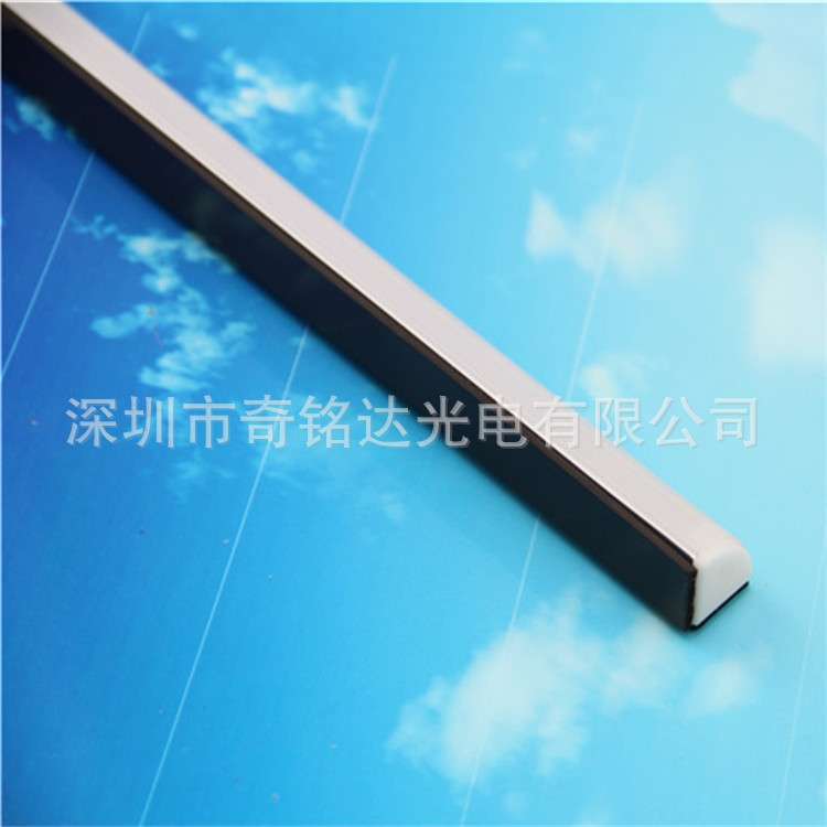 铝槽1818尺寸珠宝柜台LED硬条灯V型无暗区均光带磁条LED灯条磁吸