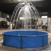 婚礼喷池子 婚礼喷泉 圆形喷池wedding 2.5x0.4米喷池 spray pool