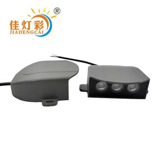 户外楼梯防水灯夜灯壁灯地脚灯踏步影院台阶灯感应墙角灯明装led