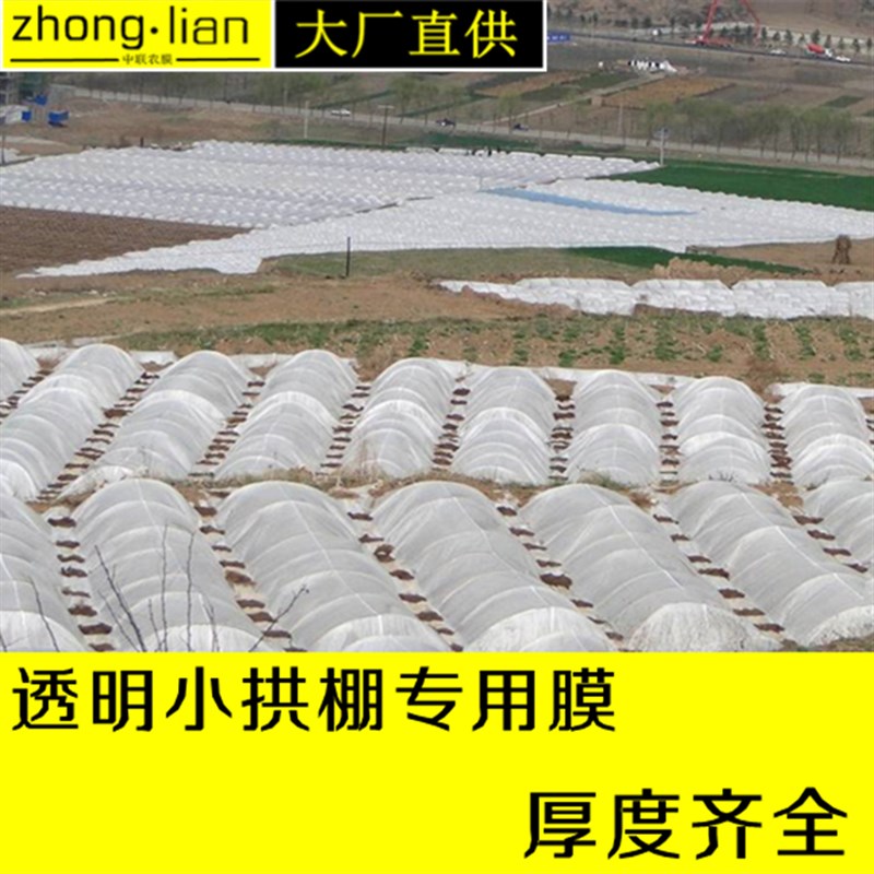 农用拱棚保湿白j色地膜白色蔬菜小棚塑料薄膜工程膜混凝土养护膜