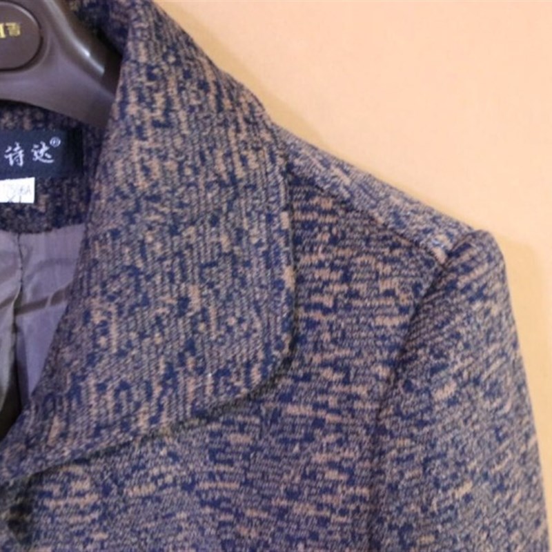 中老年女装毛呢外套中年人妈妈装春装40-50岁春秋奶奶老人60-70