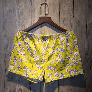 内裤 睡裤 中腰休闲时尚 纯棉透气印花可爱男生四角裤 家居阿罗裤 男士