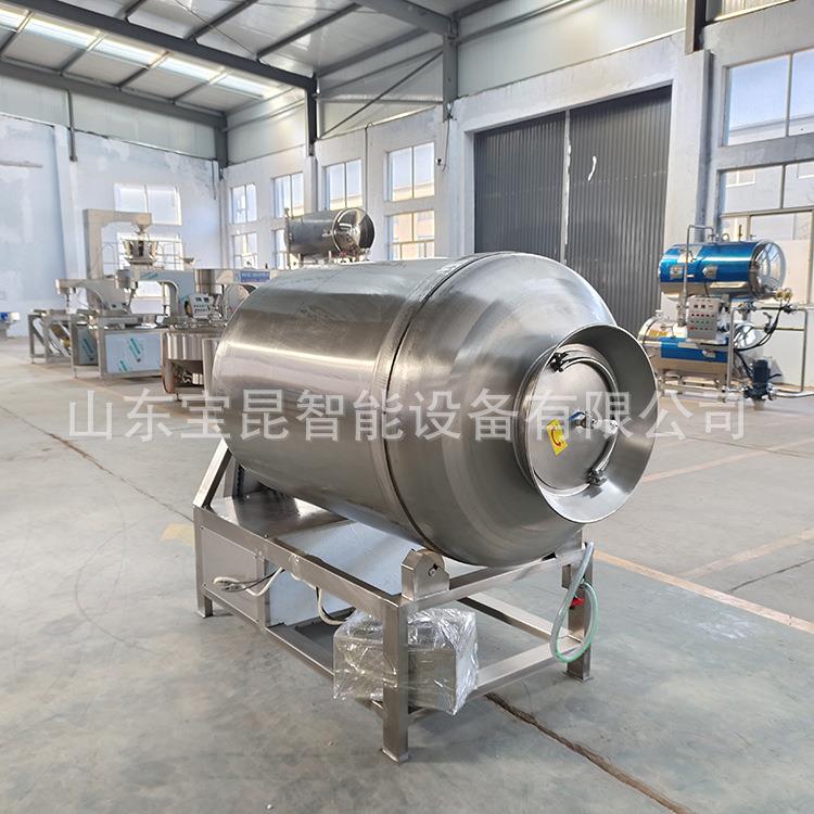 鸡米花液压真空滚揉机全自动肉制品滚揉腌制设备预制菜深加工设备