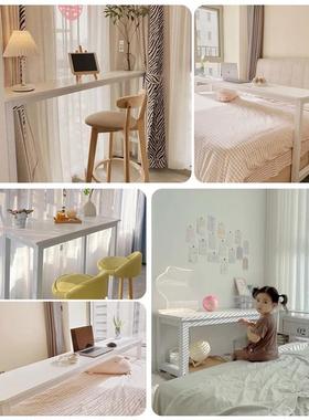 床边边卧小窄缝桌子靠墙一12136字长条桌家用室靠墙夹柜床尾落地