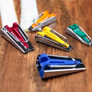 科灵包边条制带优器滚边器6DPG 25m质拼布工Y具mDI手工卷边器