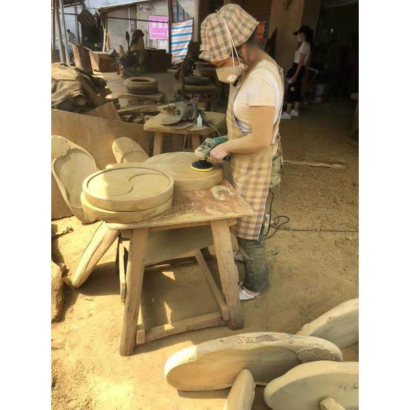 块金丝无品牌/楠木茶盘原木家用实木托盘简约海小型功夫茶茶具根