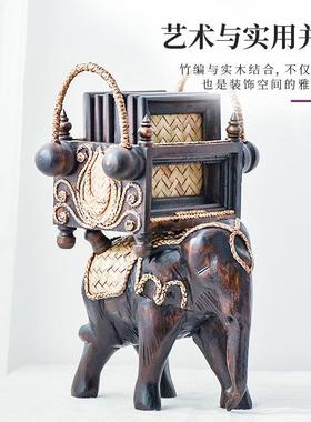 实木道竹编茶杯垫隔片茶功夫茶托六君茶具茶盘木质热WOE轻奢子高