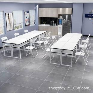 培训桌长条培桌SKC椅简约现代教会议桌椅组合育训机构辅桌导班课