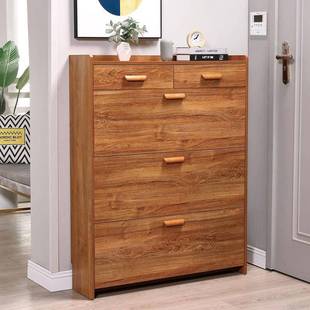 薄超翻斗鞋 柜家用型OAB门口简约现代门厅柜1cm小户7防尘玄关收纳