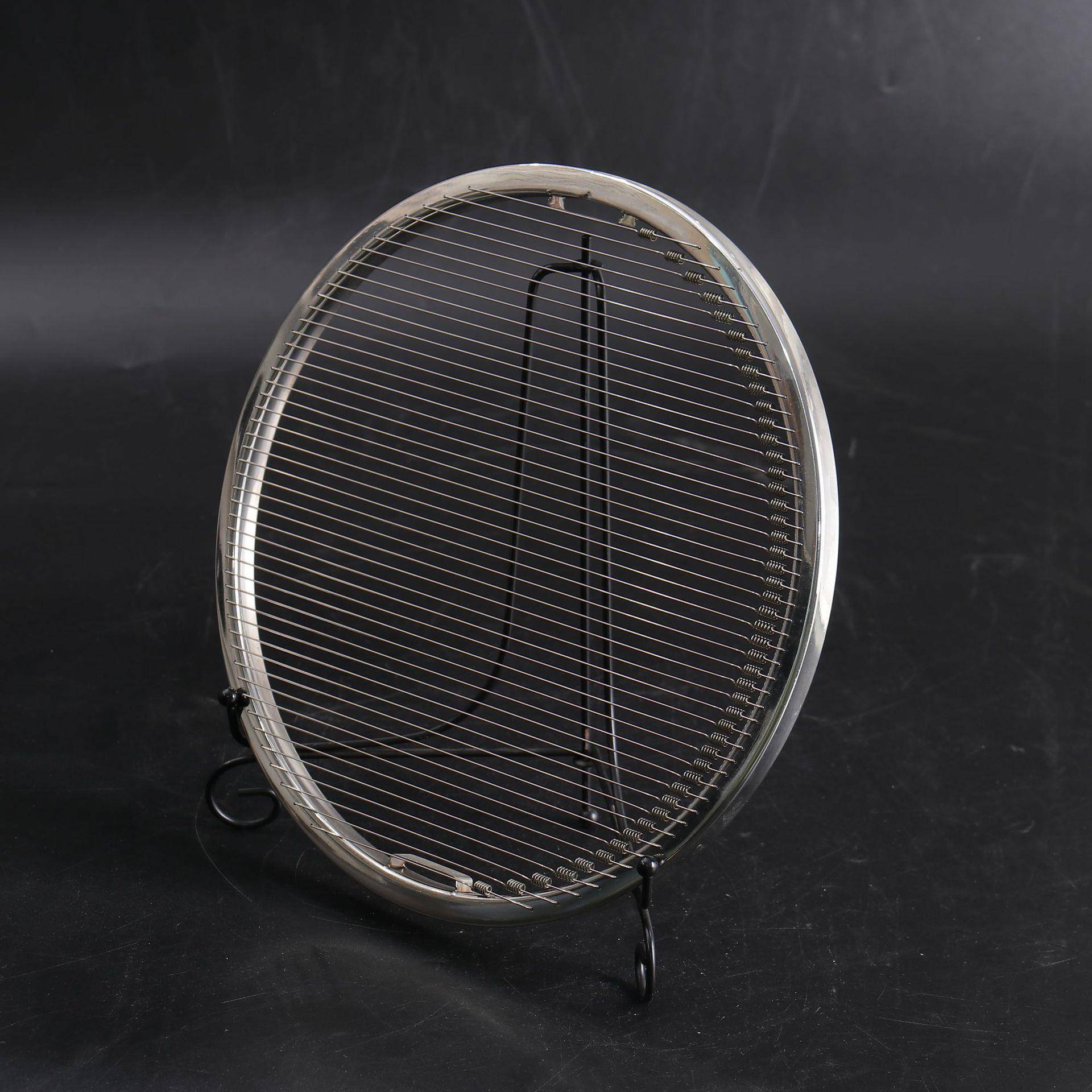 韩式弹簧烧烤网炭火烤肉加网厚烧烤弹簧丝烧篦子304不锈钢网烧丝