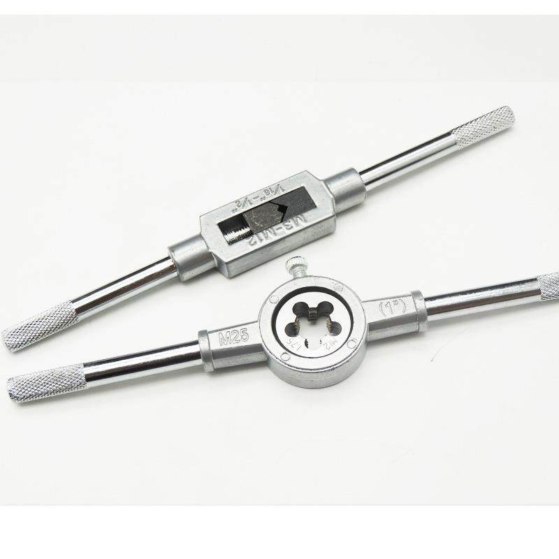 公制丝锥板牙2件套装(GPO大架)丝锥牙板牙组0套套丝锥板丝攻成套,标准件/零部件/工业耗材,车间地垫,淘宝优惠券,粉丝福利购,淘宝优惠卷