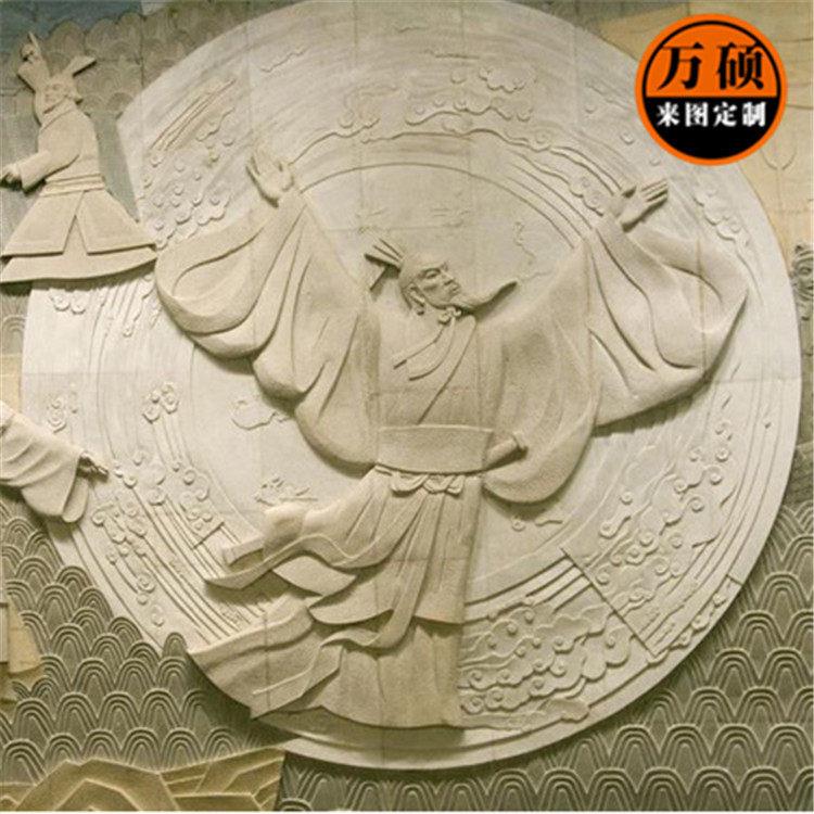 厂家制作古现名人人物浮雕壁画公园广场公共区域文化宣传浮雕