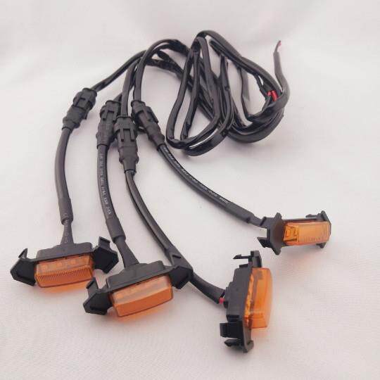 16-19TACOMA中网led小黄灯塔科马日行灯示宽灯塔库玛改装中网小灯