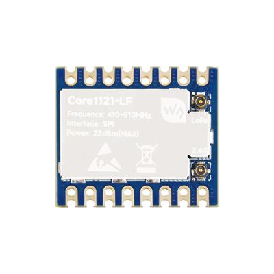 Core1121 LoRa 双频模组 采用低功耗 LoRa 收发器