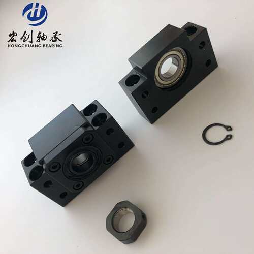 滚珠丝杆支撑座BK/BF10 12 15 17 20 25 30 35丝杠轴承座 固定座