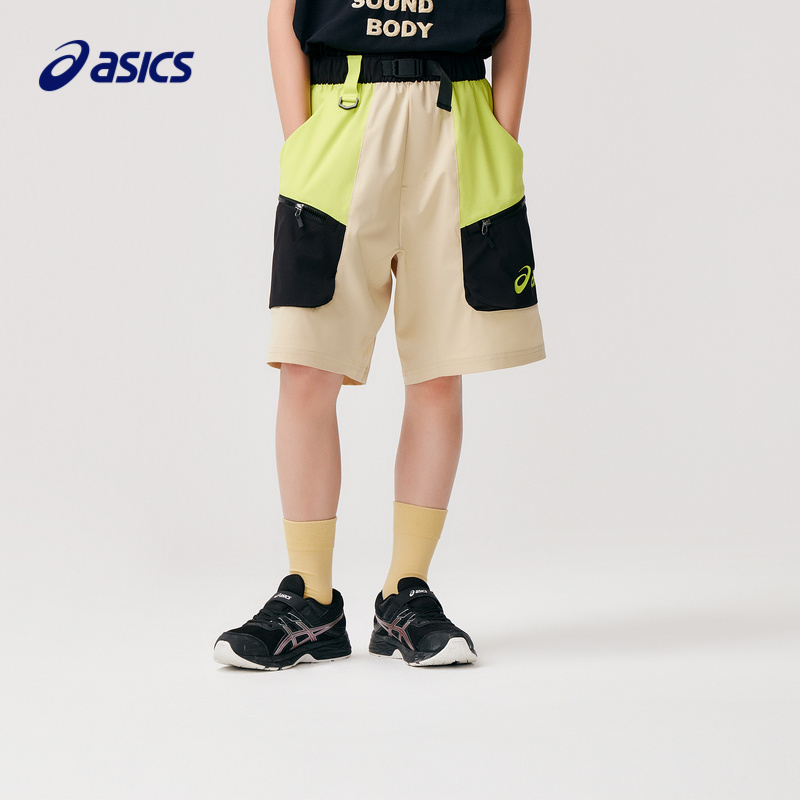 亚瑟士吸湿速干运动舒适中裤