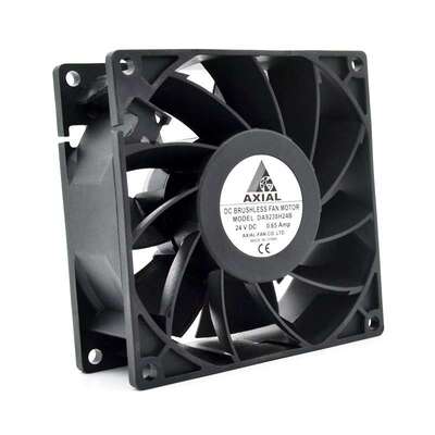 安科Axial直销可替nidec12v 24v48v 9238 92x92x38mm滚珠散热风扇