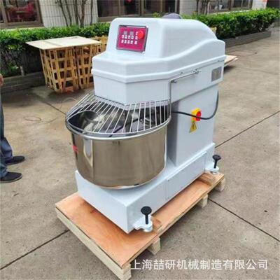商用大容量自动和面机H80H100 Dough mixer多功能双速双动揉面机