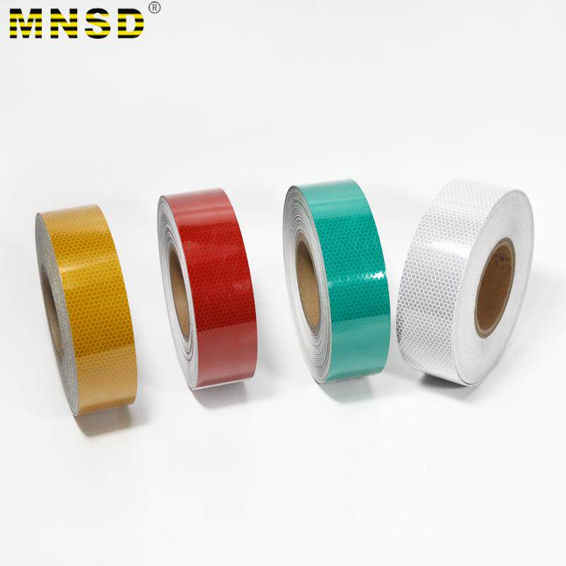 MNSD 高强级反光膜 晶格六边形蜂窝状交通反光膜胶带贴纸5CM/10cm