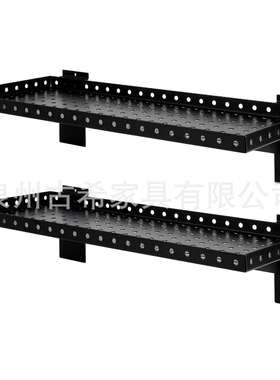 Slatwall架子24英寸，零售，车库，家居存储，重型板岩墙悬挂架
