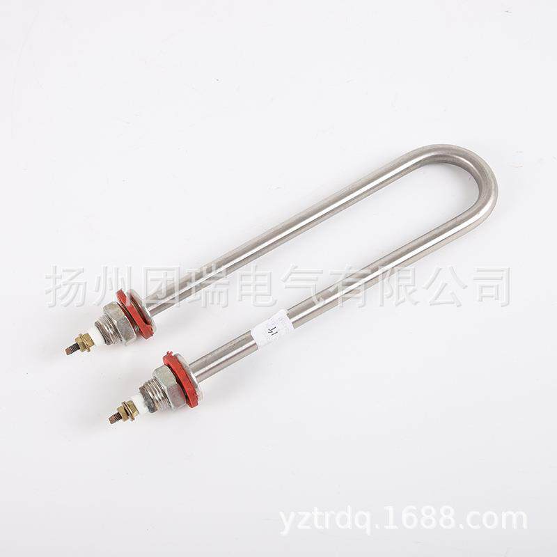 厂家供应 2英寸全铜电镀开水器加热管 不锈钢法兰电加热管