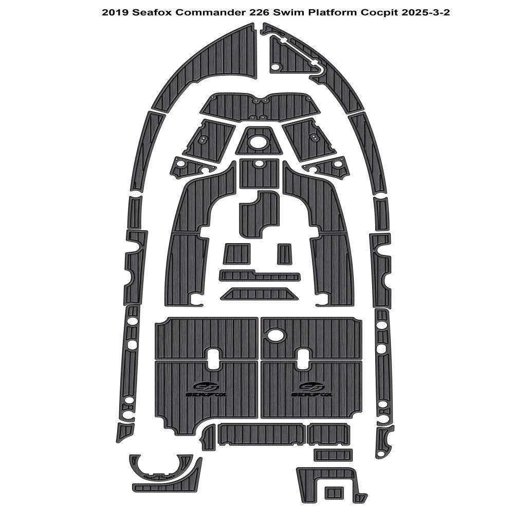 2019 Sea Fox Commander 226 游艇船舶EVA柚木地板亚马逊eBay热销