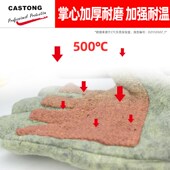 卡司顿防烫手套隔热耐高温500度1000度烤箱壁炉烘焙防火加厚之满