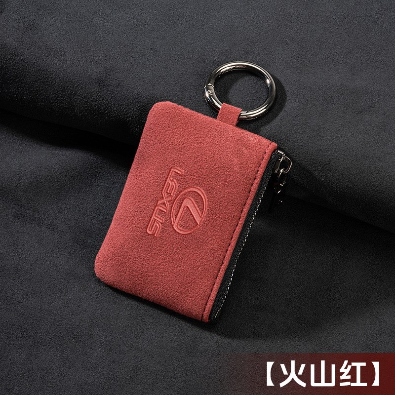 适用雷克萨斯ES300h钥匙套es200RX350全包LS500h翻毛皮nx壳扣