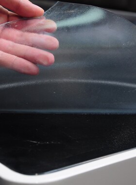 pvc桌布软玻璃防水防油防烫免洗餐桌布学生课桌垫水晶板 成卷