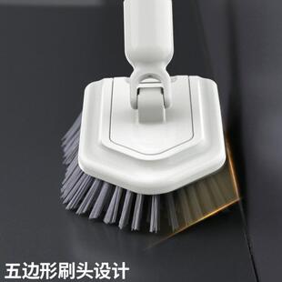 浴室浴缸刷地板缝刷子清洁硬毛长柄洗墙厕所卫生间瓷砖无死角刷子