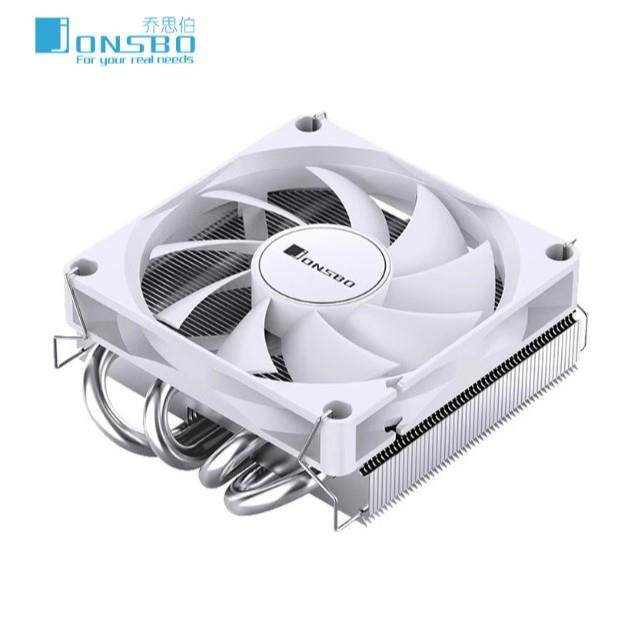 乔思伯HP400S cpu散热器一体机风扇超薄 下压式 HTPC服务器导热管