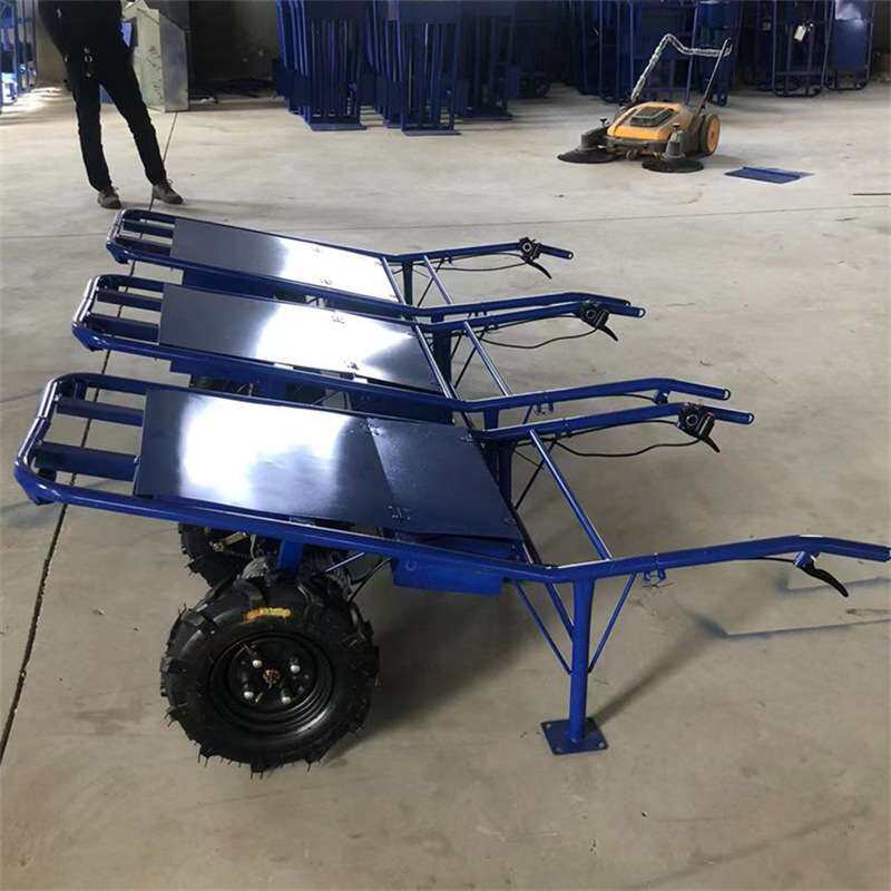 电动手推车平板运输家用充电小推车全自动小型搬运四轮载重老虎车