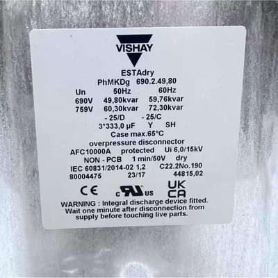vishay电力电容 PhMKDg 690.2.49.80 3*333uf