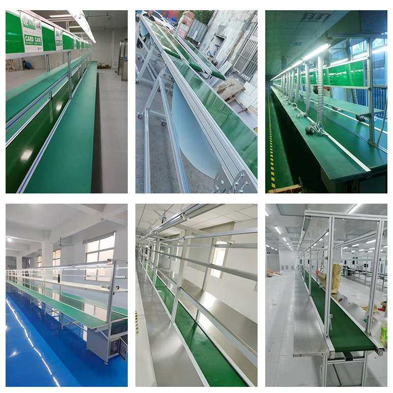 电子工厂车间流水线输送带防静电工作台组装装配拉线自动化生产线