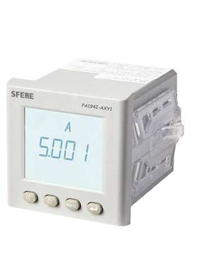 江苏斯菲尔电气sfere  PA194I-AXY1智能LCD交流单相电流数显表