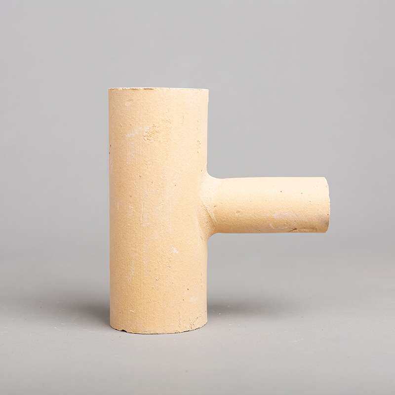 变径三通铸造用浇口陶管货源充足耐热树脂砂铸钢D55-D150耐火材料
