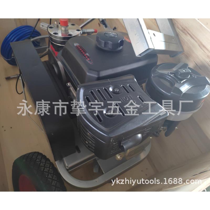 公路划线机手推式冷喷马路道路橡胶跑道停车位油漆画线车标线机