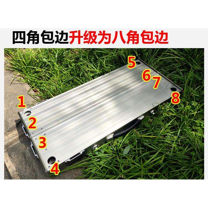 便携式铝合金小钓台钓凳四腿高度可调折叠加粗支腿钓凳小钓台