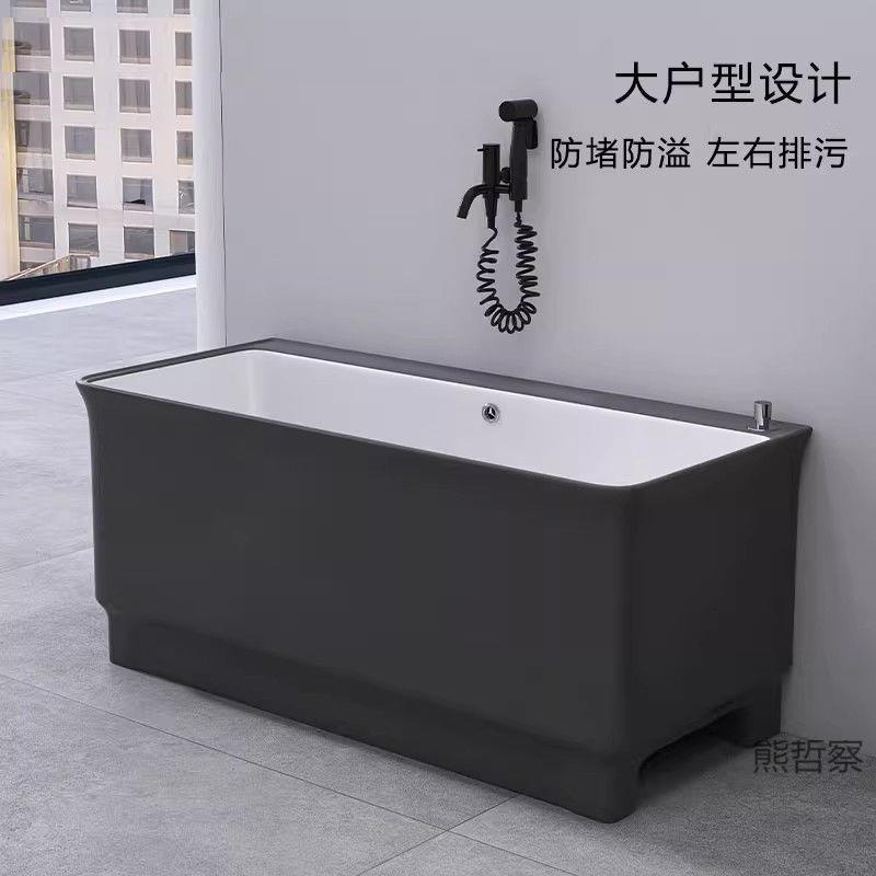超大号2023新款陶瓷拖把池家用户外阳台加长拖布池商用特长墩布池